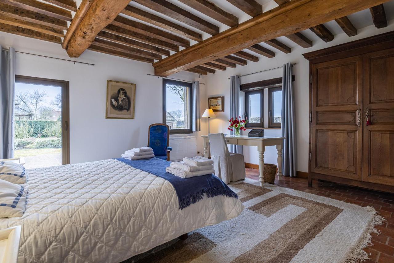 Maison "Jardin Gaillard" Bieville-en-Auge المظهر الخارجي الصورة